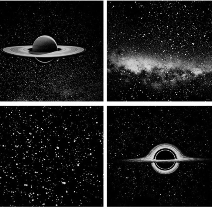USB LED Starry Atmosphere Projector for Car Interior Lighting - Romantic Saturn Galaxy Decoration for Night Parties