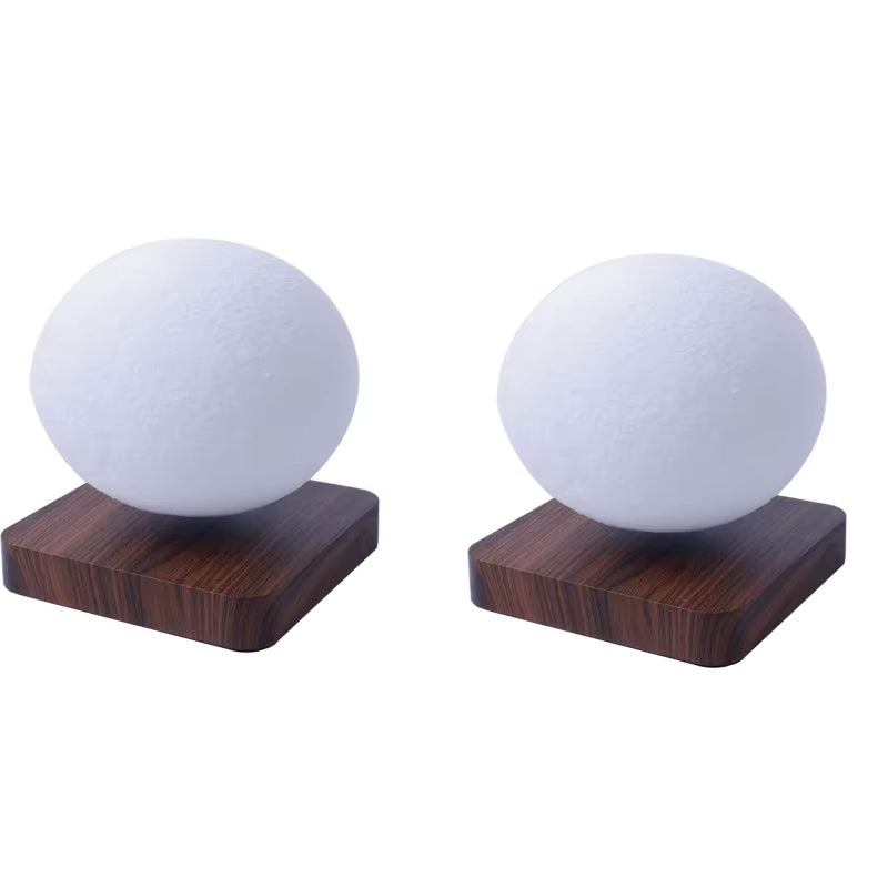 Levitating Moon Lamp with Touch Control - Magnetic Levitation Floating Table Lamp for Bedroom Decor and Unique Gift