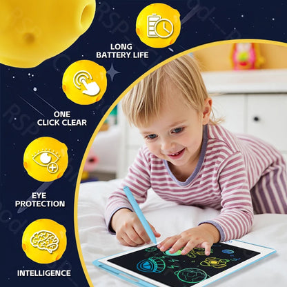 8.5/10/12IN LCD Writing Graphic Tablet for Kids 3-8Years, Reusable Magic Drawing Board with Stylus Erasable Doodle Pad Toy Gift