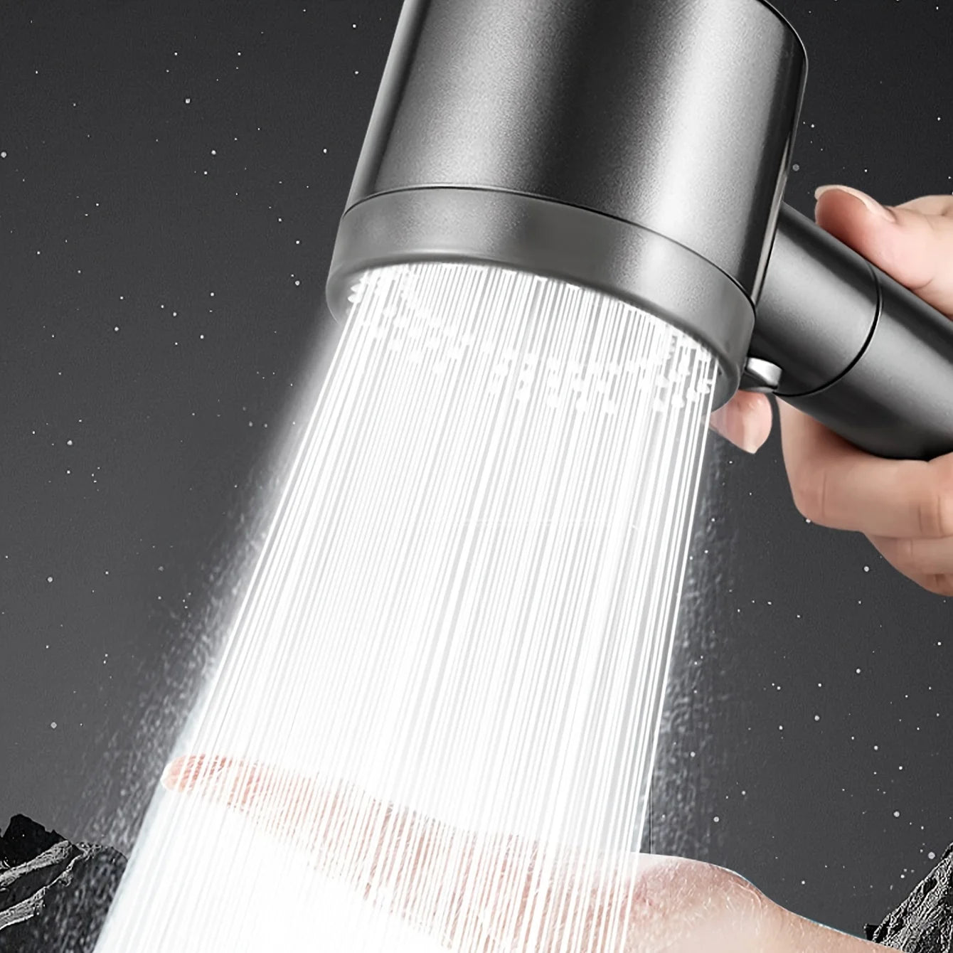 5 Mode Adjustable Shower Head Large Flow Filter Showerhead High Pressure Water Saving Mixer Shower Nozzle Bathroom Accessories