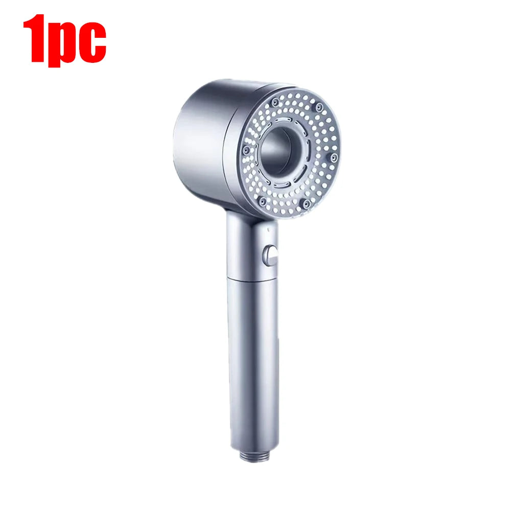 5 Mode Adjustable Shower Head Large Flow Filter Showerhead High Pressure Water Saving Mixer Shower Nozzle Bathroom Accessories