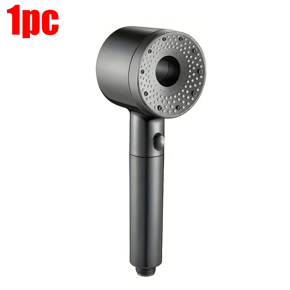 5 Mode Adjustable Shower Head Large Flow Filter Showerhead High Pressure Water Saving Mixer Shower Nozzle Bathroom Accessories